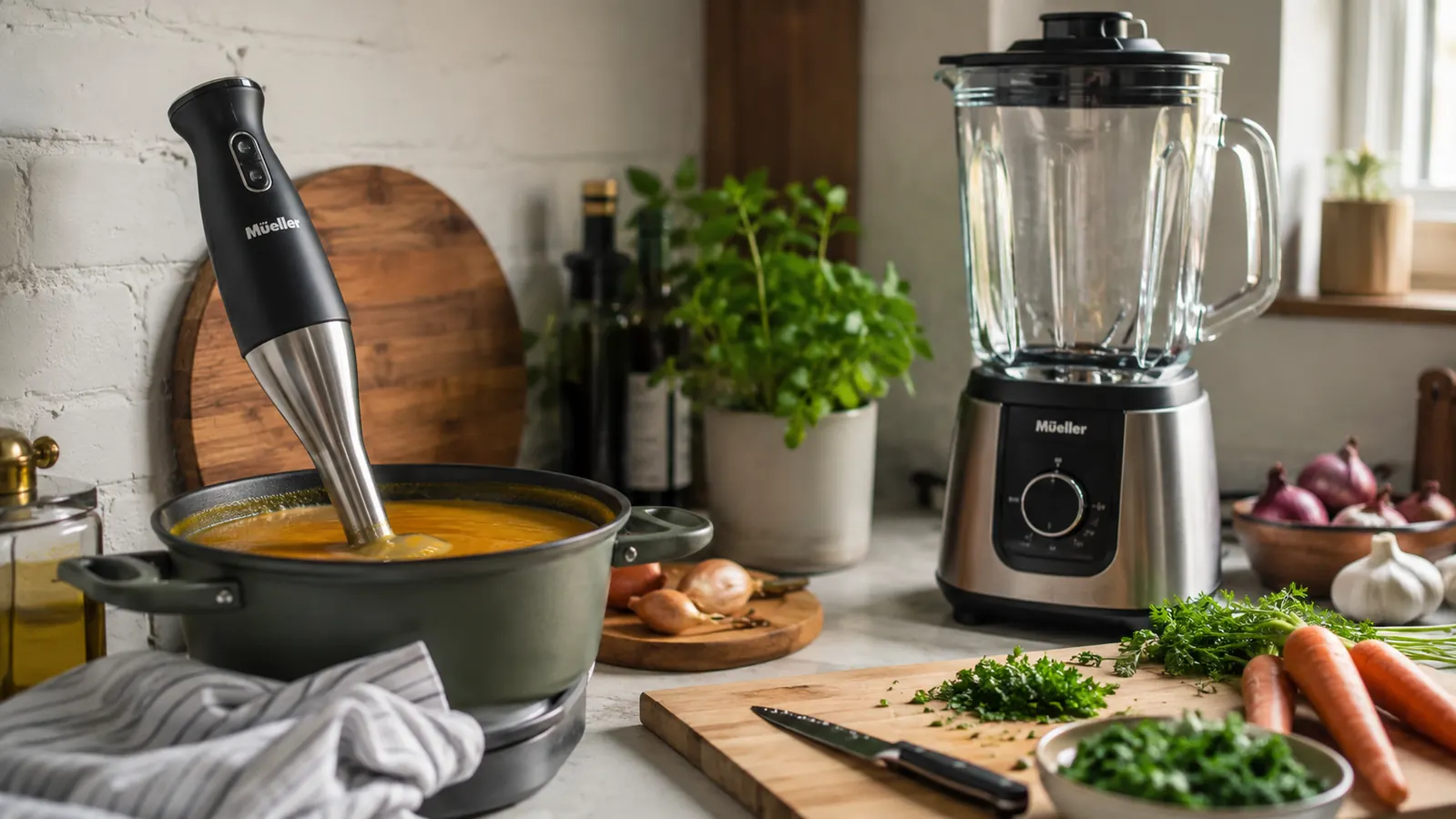 Immersion Blender vs. Countertop Blender: Which One Do You Need
